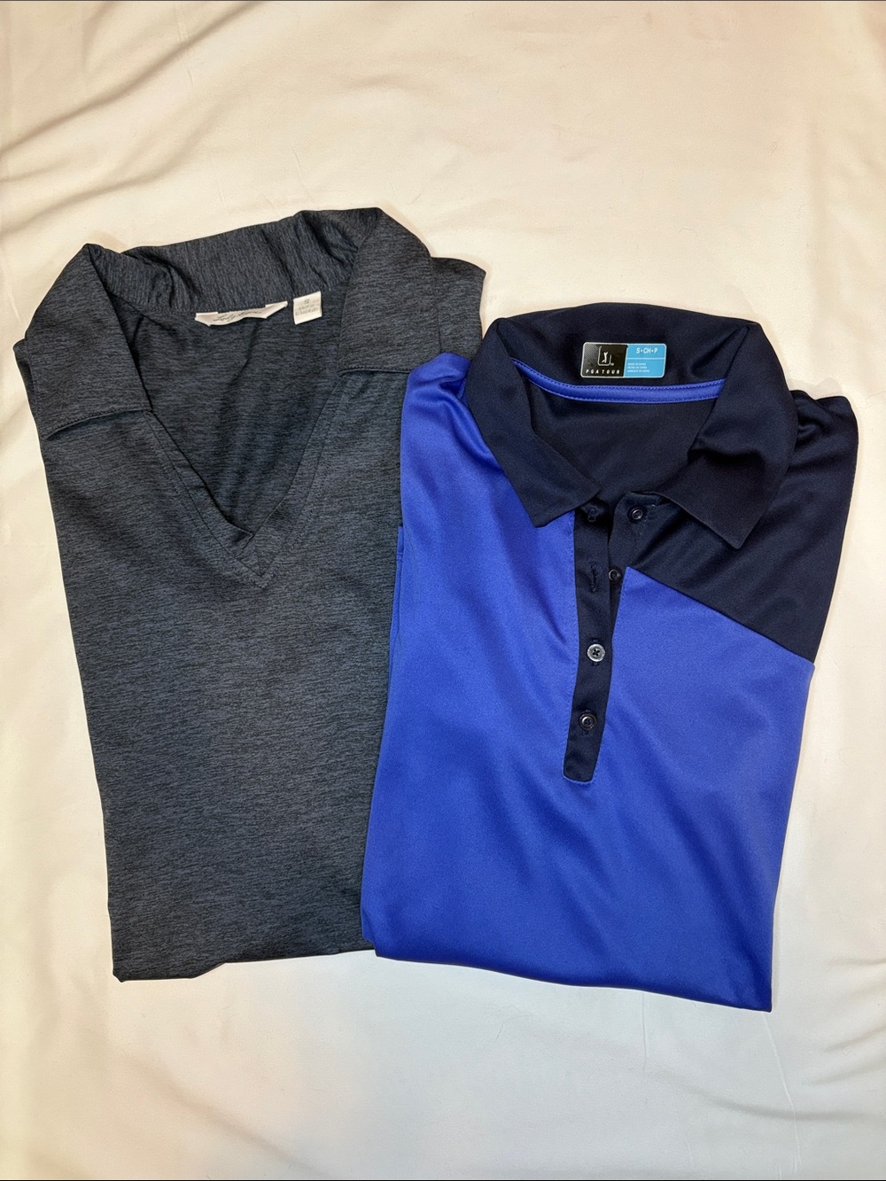 Ladies Golf Course Apparel 2 Pack Sleeveless Collared Tank Tops Small Bundle Lot